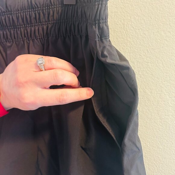 REI Co-Op Active Pursuits Skort Size Small Black Skirt Summer Outdoors Pockets - Picture 4 of 11